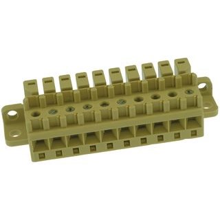 TERMINAL BLOCK,10POS, SOCKET