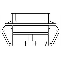 CONN,SHROUD,12 POS, FOR PIN