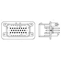 CONN,HEADER ASSEMBLY,23 POS