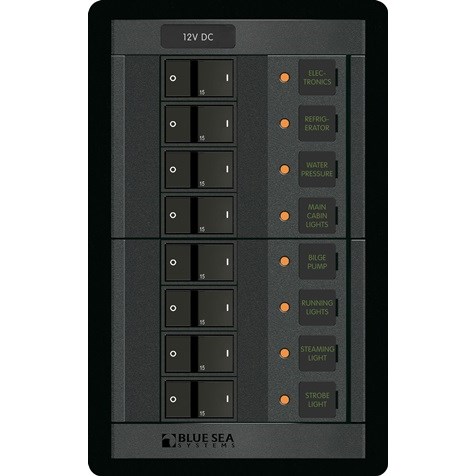 PANEL 360,12VDC, 8 POS,FR