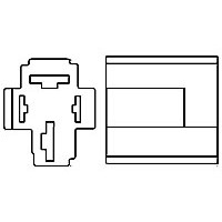 RELAY,SOCKET,4 PIN,HOUSING,BLADE,FREE