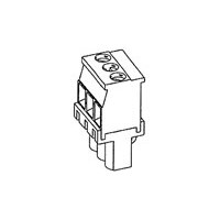 TERMINAL BLOCK,PLUG,2 POS