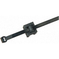 CABLE TIE,EDGE CLIP,50LB,8IN,BLK,500/BAG