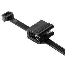 CABLE TIE, BLACK EDGE CLIP