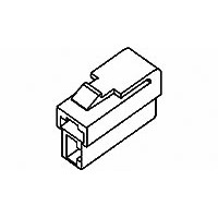 CONN,HOUSING,PLUG,2 POS,AMP