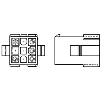 CONN,CAP,12 POS,MATE-N-LOK