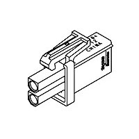 CONN,PLUG,2 POS,MATE-N-LOK