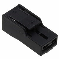 CONN,PLUG,1 POS,HOUSING,BLACK