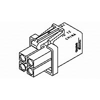 CONN,PLUG,4 POS,MATE-N-LOK