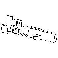 CONTACT,SOCKET,18-16,TIN PLATED