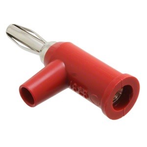 PLUG,BANANA,PKG/10,RED