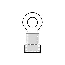 TERM,RING,16-14,1/2,INSUL,HEAVY DUTY