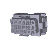 CONN,PLUG,18 POS,HOUSING