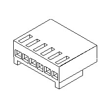 4CKT KK25 CRIMP REC HOUS     505104