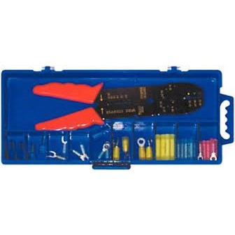 TERM,KIT,W/TOOL,18-10,SPLICE,RING,SPADE,