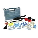 ELEC. REPAIR KIT W/TOOL FOR CRIMP/STRIP