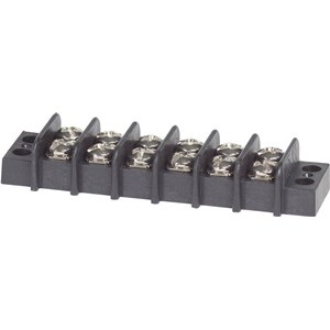 TERMINAL BLOCK,6 POS,20A,300 VOLTS