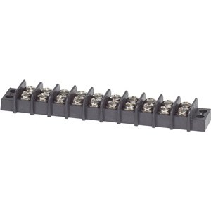 TERMINAL BLOCK,10 POS,20A,300 VOLTS