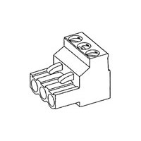 TERMINAL BLOCK,PLUG,4 POS,10.16MM PITCH