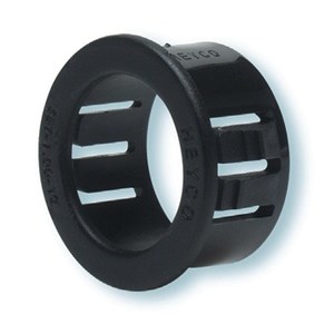 BUSHING,SNAP,BLACK,3/4IN