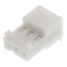 CONN,RECPT,MTA,3 POS,24 AWG,WHITE