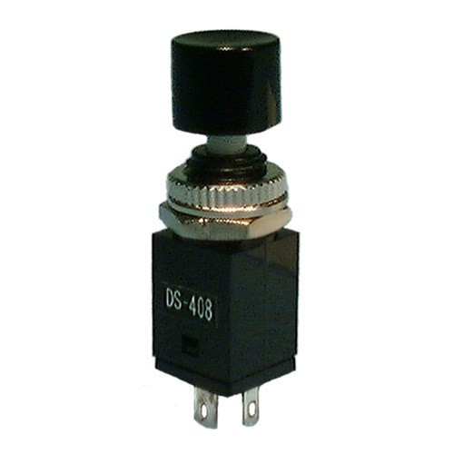 SWITCH,PUSHBUTTON,SPST,3A,125VAC,ON-OFF,