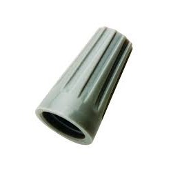 WIRE NUT,GREY,22-16GA,100PK