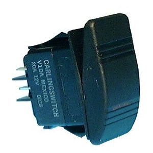 SWITCH,ROCKER,DPDT,20A,12VDC,ON-OFF-ON