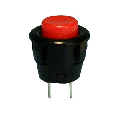 SWITCH,PUSHBUTTON,SPST,3A125VAC,OFF-(ON)