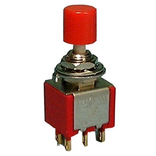 SWITCH,PUSHBUTTON,DPDT,1A,125VAC