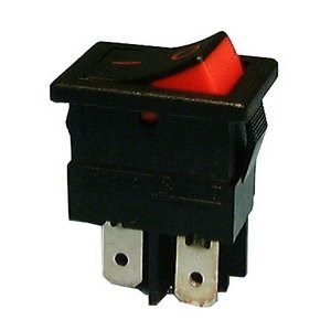 SWITCH,ROCKER,DPST,15A,125/250VA,CON-OFF