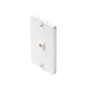 WALLPLATE,PHONE,WALL MOUNT,IVORY