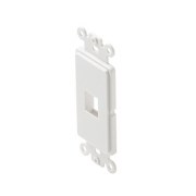 WALLPLATE INSERT,DECOR,KEYSTONE HOLE,