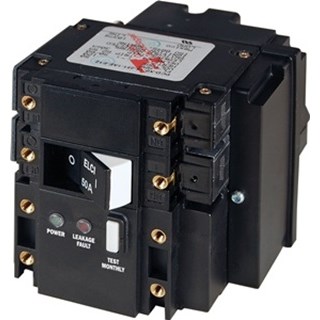 CIRCUIT BREAKER,RESIDUAL CURRENT,50A