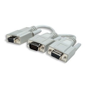 SPLITTER,VGA,6IN,HD15