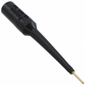 TEST ADAPTER,BANANA JACK/0.40 PIN,BLK