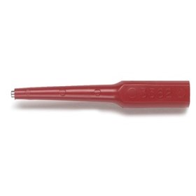 TEST ADAPTER,BANANA JACK/.063 SOCKET,RED