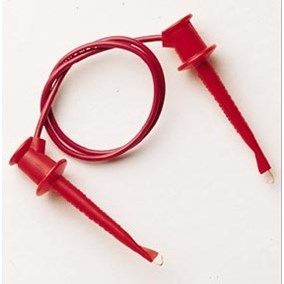 TEST CLIP PATCH CORD,48IN,RED