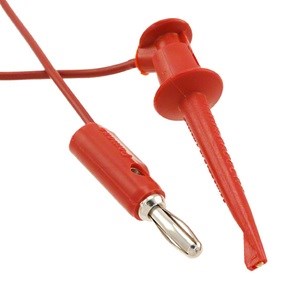 TEST LEAD,MINIGRABBER,RED