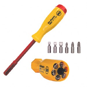 TOOL,SCREWDRIVER,MULTI-BIT,INSULATED,7PC