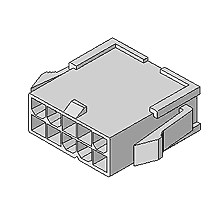 4CKT NEW MINI FIT HOUSING     555904P