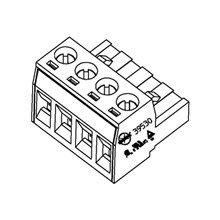 TERMINAL BLOCK,PLUG,16 POS,18 AMP,300V