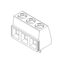 TERMINAL BLOCK,5 POS,PC MOUNT,17.5 AMP