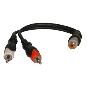 ADAPTER,AUDIO,2-RCA PLUGS/