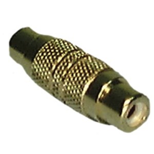 COUPLER,RCA F/F,GOLD