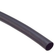 HEAT SHRINK,1/8 IN DIA,BLK,4 FT,2:1