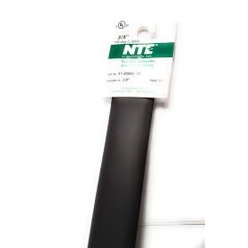 HEAT SHRINK,3/4 IN DIA,BLK,4 FT,2:1