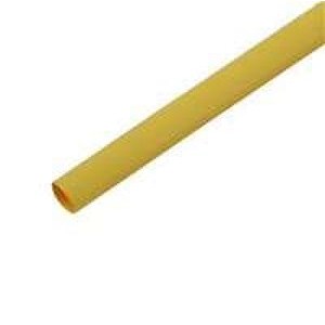 HEAT SHRINK,1 1/2 IN DIA,YELLOW,4 FT,3:1