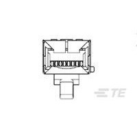 MJPLUG 8P RND SLD SHLD 2426AWG