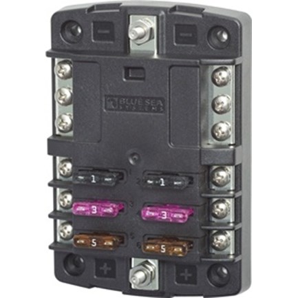 FUSE BLOCK,100A,32VDC,6 CIRCUIT,